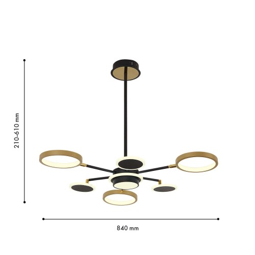 Подвесная люстра 4687-7P
