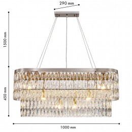 Подвесная люстра 4715-12U