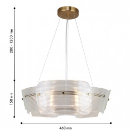 Подвесная люстра 4738-6P