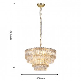 Подвесная люстра 4781-10P