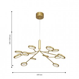 Подвесная/потолочная люстра 4253-12P