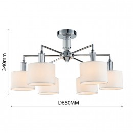 Потолочная люстра 2611-6P