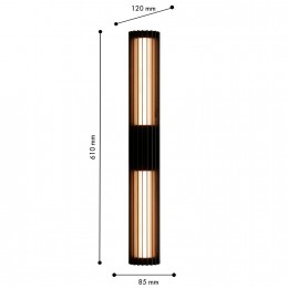 Уличный настенный светильник 4827-2W