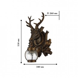 Уличный светильник 1849-1W