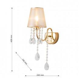 Настенный светильник 2868-1W