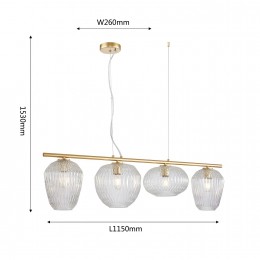 Подвесная люстра 4053-4P