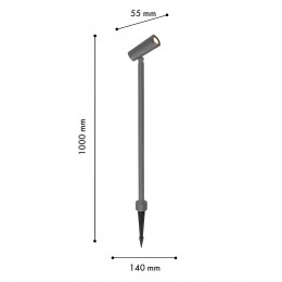 Уличный ландшафтный светильник 4810-1F
