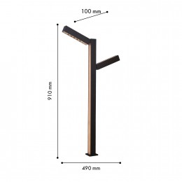 Уличный светильник 4388-2F