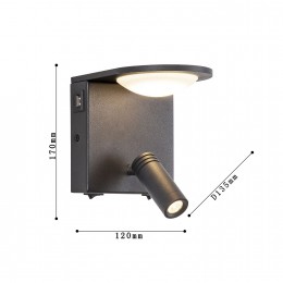Настенный светильник 4064-2W