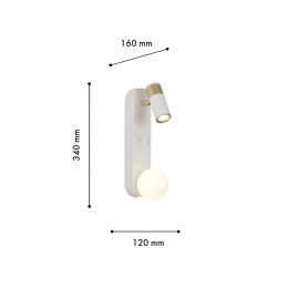 Настенный светильник 4172-2W