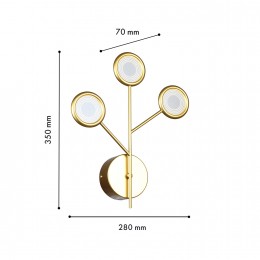 Настенный светильник 4253-3W