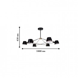 Подвесная люстра 1512-6P