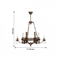 Подвесная люстра 2159-6P