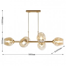 Подвесная люстра 2362-6P