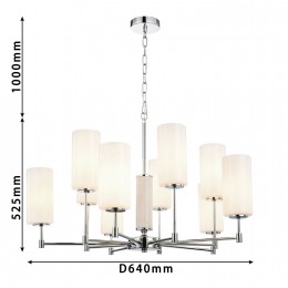 Подвесная люстра 2814-10P