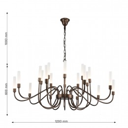 Подвесная люстра 3014-20P