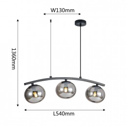 Подвесная люстра 4054-3P