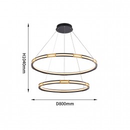 Подвесная люстра 4131-2P