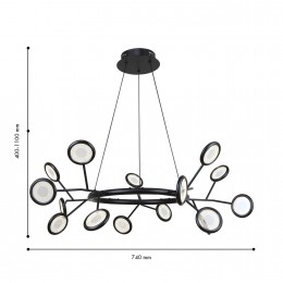 Подвесная люстра 4252-15P