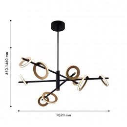 Подвесная люстра 4322-9P