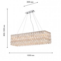 Подвесная люстра 4722-10P