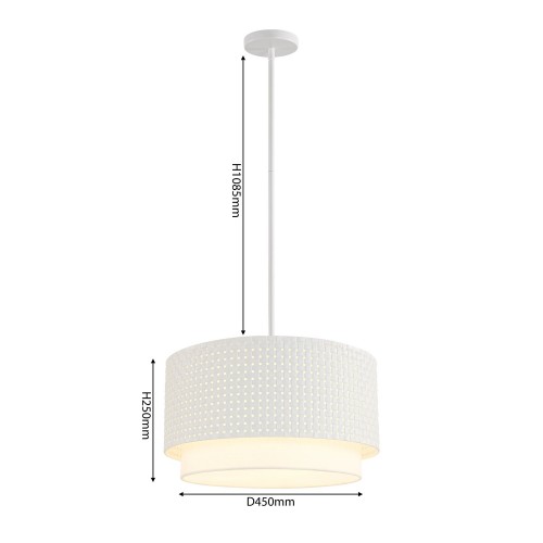 Подвесная люстра 4801-3P