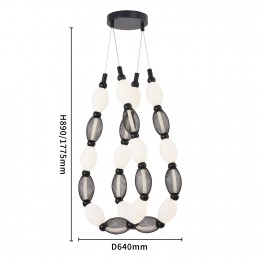 Подвесная/потолочная люстра 4560-2PC