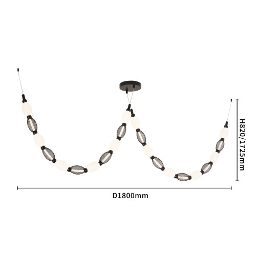 Подвесная/потолочная люстра 4560-2PC