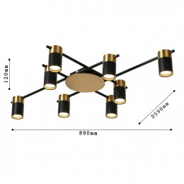 Потолочная люстра 2825-8P