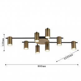 Потолочная люстра 2827-8P