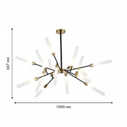 Потолочная люстра 4480-16C