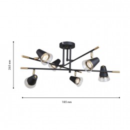 Потолочная люстра 4618-6C