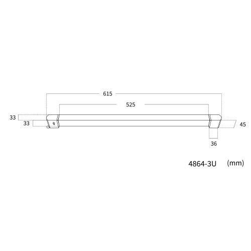 Светильник для трековой системы Practica 4864-3U