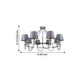 Люстра 2193-8P