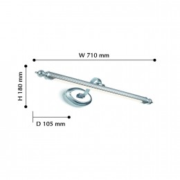 Настенный светильник 2434-2W