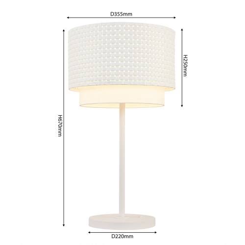 Настольная лампа 4801-1T