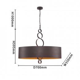 Подвесная люстра 4007-6P