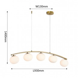 Подвесная люстра 4055-5P