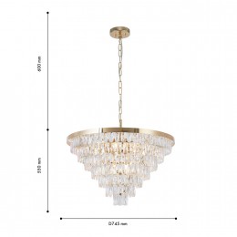 Подвесная люстра 4091-11P