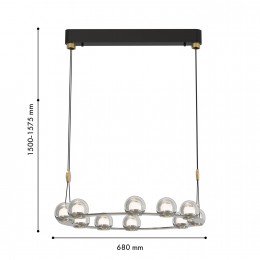 Подвесная люстра 4291-10P