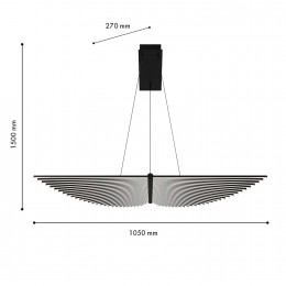 Подвесная люстра 4381-2P
