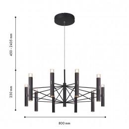 Подвесная люстра 4758-10P