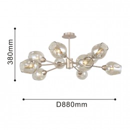 Потолочная люстра 2658-10U