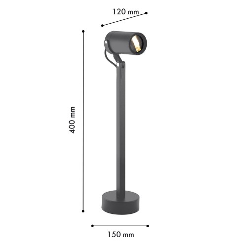 Уличный ландшафтный светильник 4807-1T