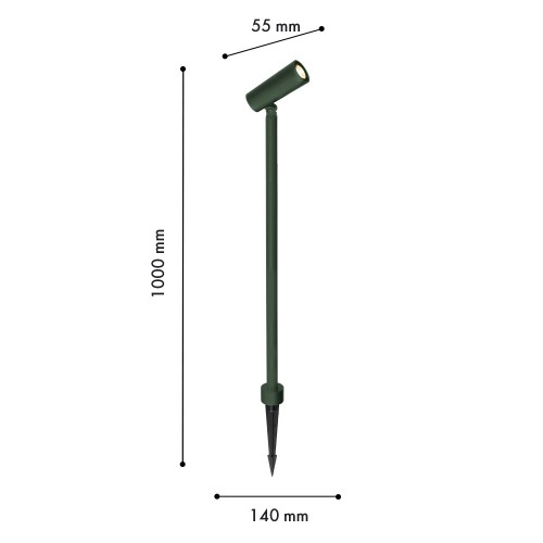 Уличный ландшафтный светильник 4811-1F