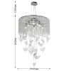 Люстра 2в1 1165-6PC