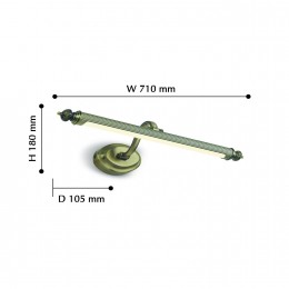 Настенный светильник 2435-2W