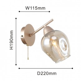 Настенный светильник 2658-1W