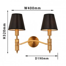 Настенный светильник 2933-2W