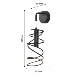 Настенный светильник 4555-1W